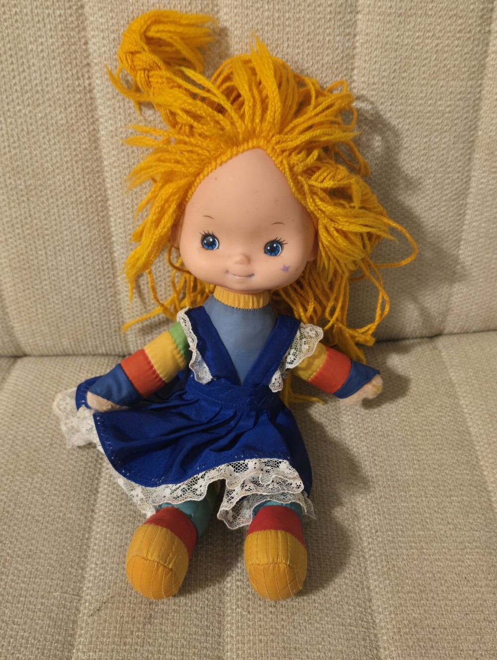 Vintage Rainbow Brite Doll 1983 Hallmark Mattel 10”